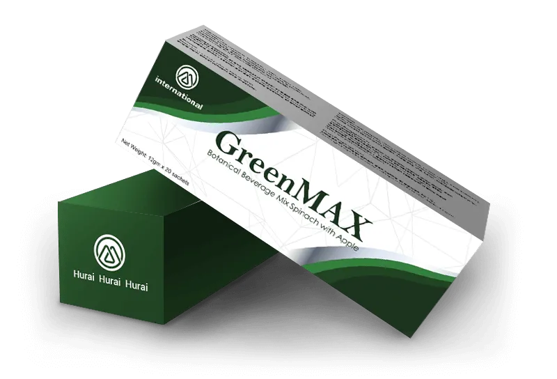 GreenMAX ürününün detaylı görseli, doğal sindirim ve detoks destekleyici takviye